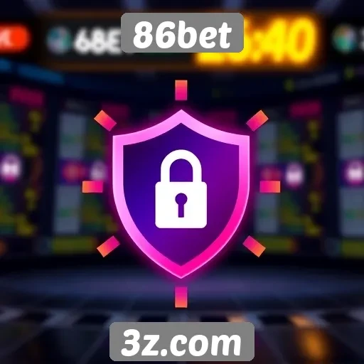 Plataforma 86bet garante segurança nas transações